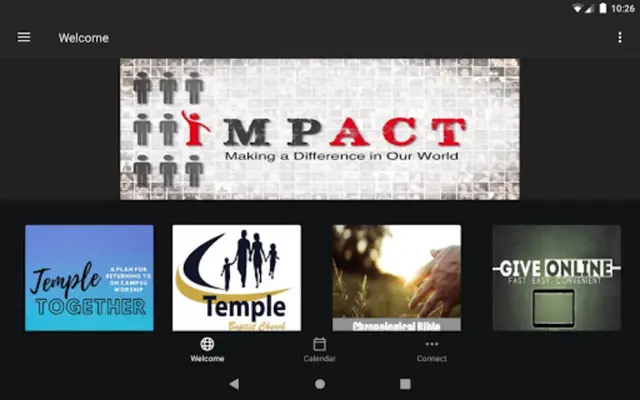 Temple Baptist Church - NC android App screenshot 2